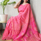 Bagru Hand Block Printed Chanderi Silk Saree with Blouse (CSS84)