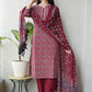 Ajrakh Printed "Stitched" Cotton Suits With Cotton Ajrakh Mulmul Dupatta (ASS11)