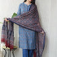 Ajrakh Printed "Stitched" Cotton Suits With Cotton Ajrakh Mulmul Dupatta (ASS9)
