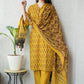 Ajrakh Printed "Stitched" Cotton Suits With Cotton Ajrakh Mulmul Dupatta (ASS12)